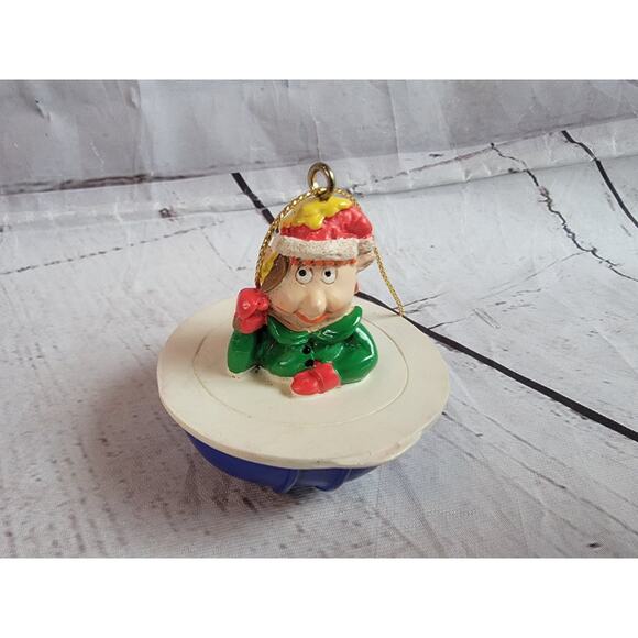 Remarkabowl Tupperware Elf Plastic Ornament - Picture 2 of 5